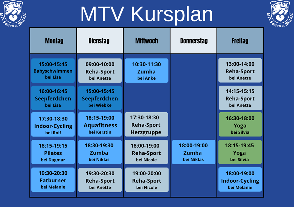 Dein aktueller Kursplan Image
