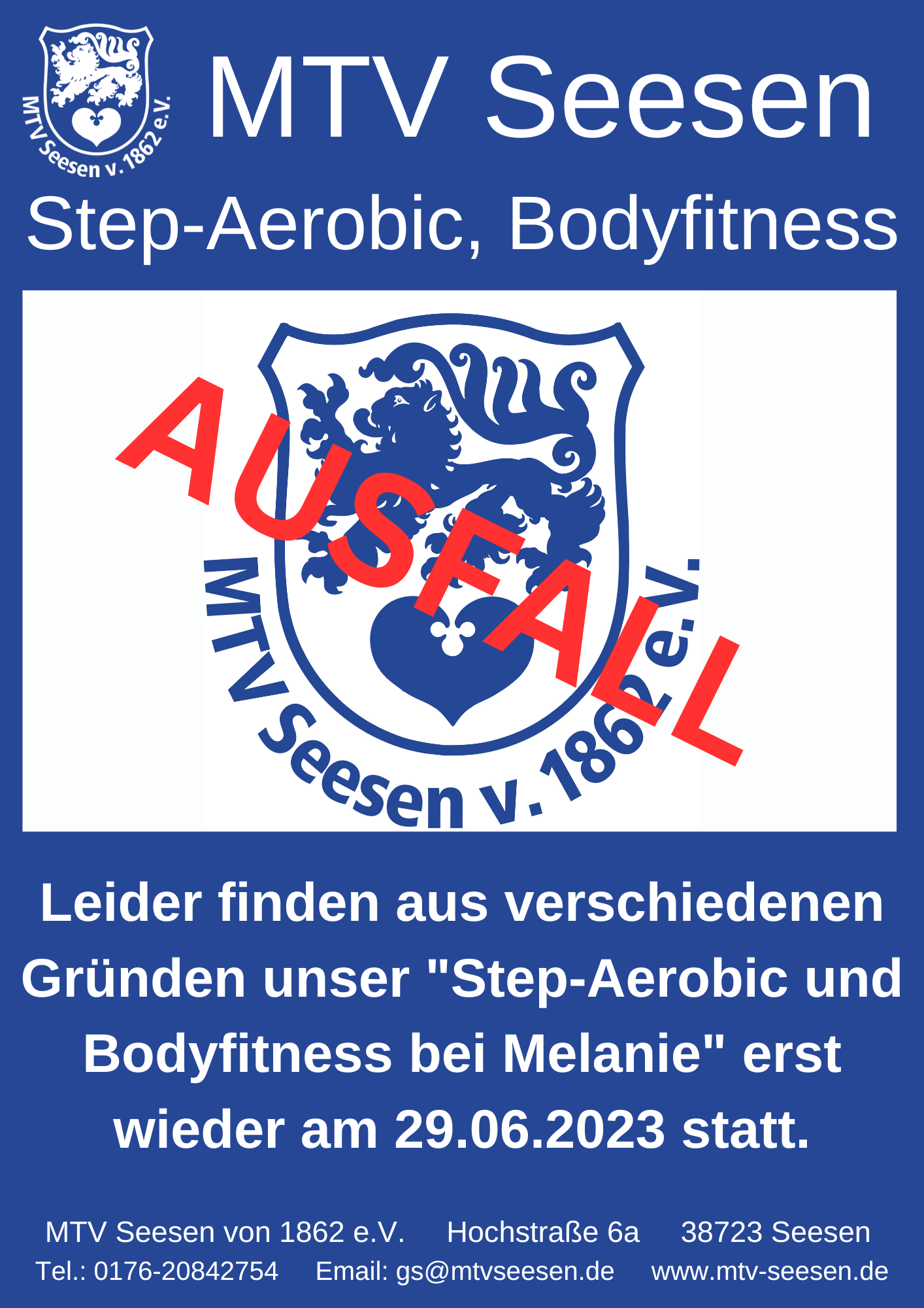 Step-Aerobic und Bodyfitness bei Melanie