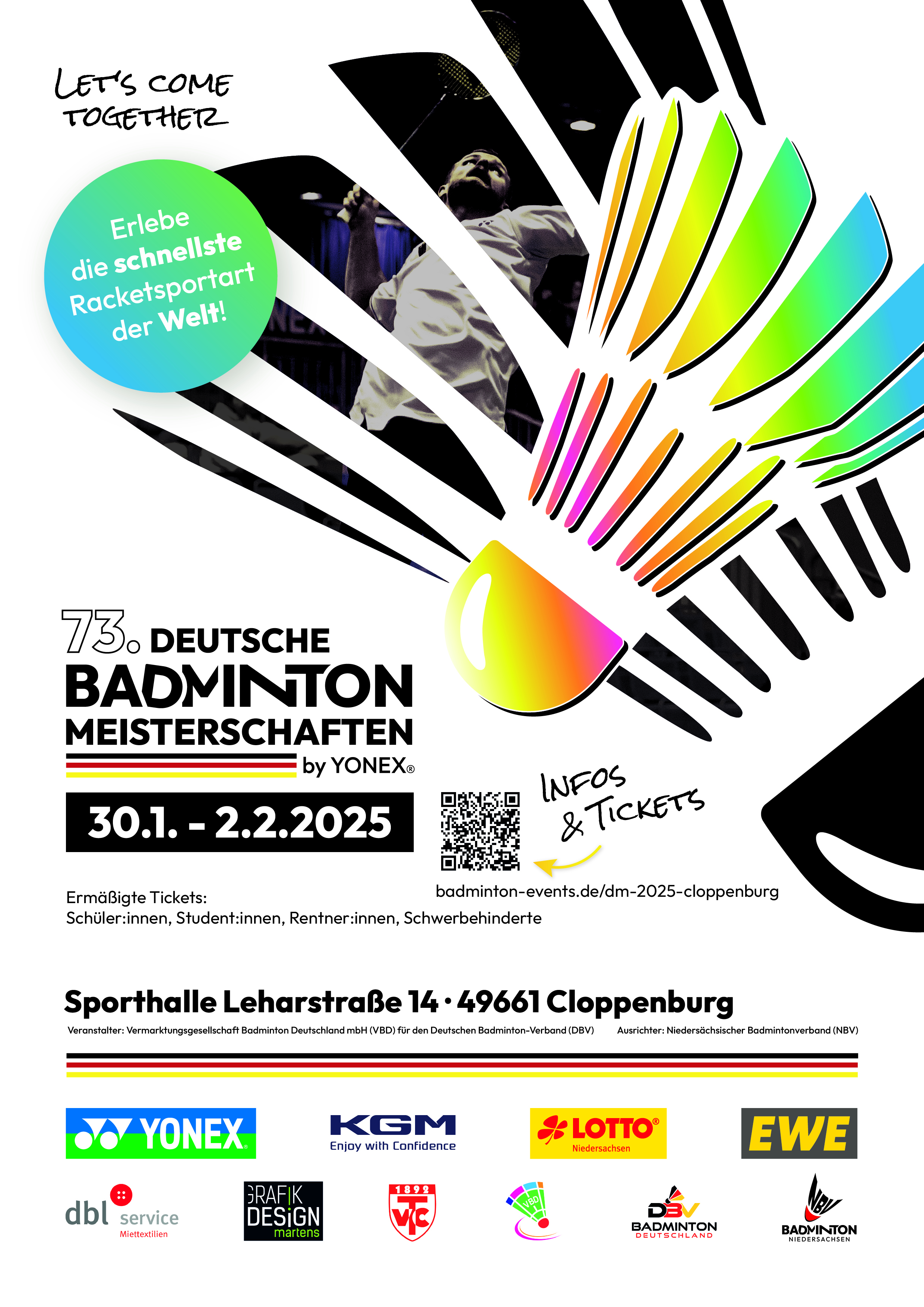 Deutsche Badminton-Meisterschaften in Niedersachsen!