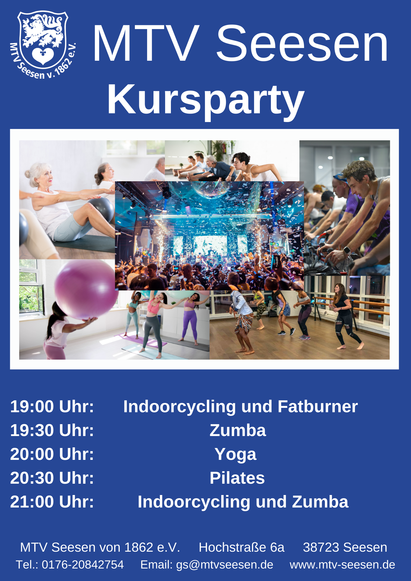 Kursparty der Abend im Detail24