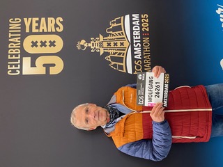 Guter Marathonlauf in Amsterdam