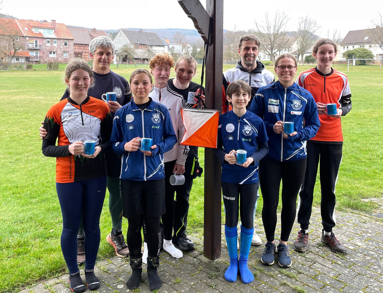 Fleißige Punktesammler im Winter